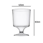 Taça Acrílica 150ml Pit-150 Plastilânia (10 Unidades)