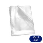 Saco Plástico Pp Transparente 10x15cm Micra 0,006mm (pacote Com 1kg)