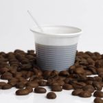 Copo Plástico Para Café Branco 50ml Cristalcopo - (100 Unidades)