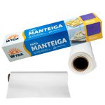 Papel Manteiga Antiaderente Rolo 29cm x 7,5m Wyda (25 Un.)