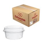Embalagem Plástica Redonda Para Doces e Sobremesas 120ml G 645 Galvanotek (300 unidades)