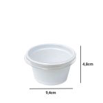 Pote Para Molho Com Tampa g 695 30ml Branco Galvanotek (20 Unidades)