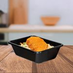 Bandeja Forneável Descartável com Tampa G206 500ml Galvanotek (10 unidades)