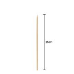 Palito Espeto Bambu Para Churrasco Talge 25cm (5000 Unidades)