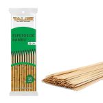 Palito Espeto Bambu Para Churrasco Talge 25cm (50 Unidades)