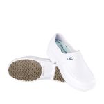 Sapato Profissional Unissex Antiderrapante Babuche BB65 Soft Works Branco