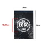 Envelope Plástico Para E-commerce Cinza 26x36cm Personalizado (500 Unidades) 