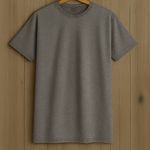 Camiseta Lisa Chumbo