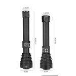Lanterna Led Xhp90 Tática ou Camping Potente Profissional Usb Recarregável