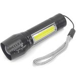 Mini Lanterna Recarregável Luminária para Bike Trilha Tática portátil