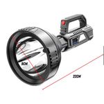 Lanterna USB Recarregável Holofote LED Portátil Super Brilhante