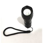 Lanterna Tática Led Recarregável flat Bat 18650