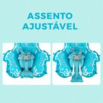 Colete Flutuador de Torax Infantil com Cobertura - 4 à 48 meses Rosa