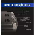 Geladeira Portátil Azul All Wild SLA 35 lts Semi Dual-zone Quadrivolt 110/220 - 12/24v 