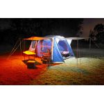 Kit de Iluminação com 6 Barras de Led Branco/Amarelo para Camping