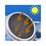 Lâmpada Impermeável Anti-mosquito Camping Recarregável Solar e USB