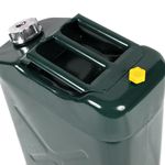 Galão De 20 Litros Combustivel Metal Modelo Militar Europeu 0,9mm 