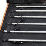 Kit de Iluminação com 6 Barras de Led Branco/Amarelo para Camping