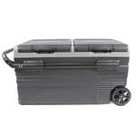 Geladeira Portatil Dandaro Family 75lts Dual zone Quadrivolt 12/24V - 110/220W - FD75