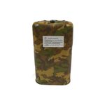 Galão De 10 Litros Combustivel Metal Modelo Militar 0,9mm Camuflado