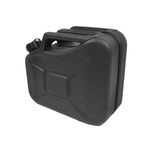 Galão De 10 Litros Combustivel Metal Modelo Militar Europeu Preto Texturizado