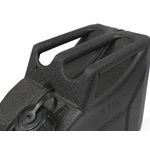 Galão De 10 Litros Combustivel Metal Modelo Militar Europeu Preto Texturizado