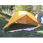 Tenda Com Fechamento Tipo Gazebo Dandaro Náutica - Cor Laranja