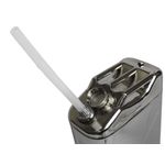 Galão 20 Lts Combustivel Inox Reforçado 0,9mm Modelo Europeu