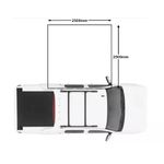 Toldo Automotivo 2,5 x 2,5 Mt + Fechamento Lateral 