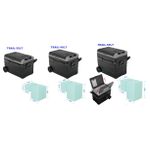 Geladeira Portatil Dandaro Trail 45lts Dual zone Quadrivolt 12/24V - 110/220W 