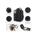 Kit de Sobrevivência e Primeiros Socorros Emergência, Trekking, Caminhada 