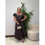 Vestido Amanda Marrom 