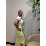 Conjunto Saia Amarela Bruna 