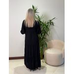 Vestido Kassi Preto Preto