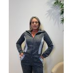 Conjunto Zíper Antonella Cinza