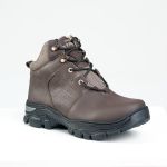 Bota Guepardo marrom couro legítimo sola borracha palmilha anatômica.