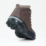 Bota Leopardo marrom legítimo sola borracha palmilha anatômica.