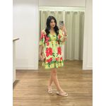 Vestido Floral Vermelho