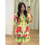 Vestido Floral Vermelho