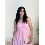 Vestido Carol Rosa