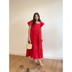 Vestido Carina Vermelho