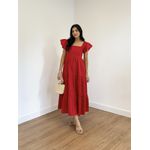 Vestido Carina Vermelho