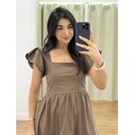 Vestido Carina Marrom