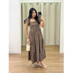 Vestido Carina Marrom
