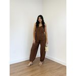 Macacão Paula Marrom