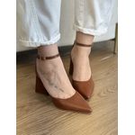 Scarpin Iris Caramelo