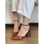 Scarpin Iris Caramelo