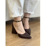 Scarpin Iris Marrom