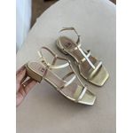 Sandália Nanda Dourada