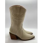 Bota Western Off white 